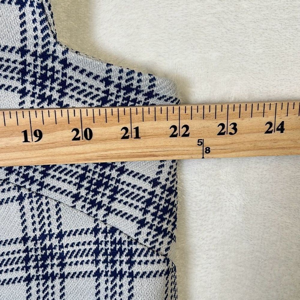 V-Neck Thick Material One Piece Patterned Tunic S… - image 2